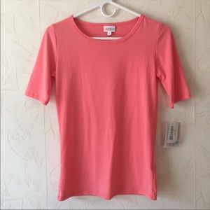 NWT LuLaRoe Gigi Pink top (XS)